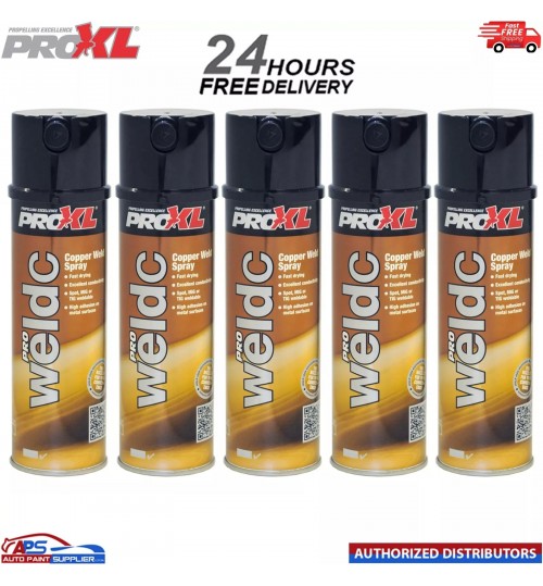 5X PRO XL PROWELDC COPPER WELD THROUGH PRIMER AEROSOL 500ML - PROXL